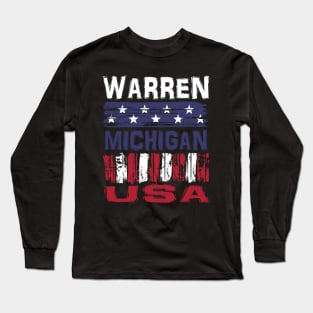 Warren Michigan USA T-Shirt Long Sleeve T-Shirt